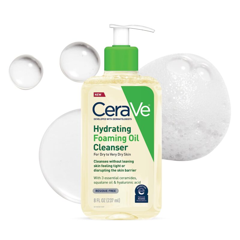 Cerave Hydrating Foaming Oil Cleanser 473ml